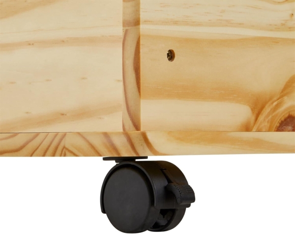 IDIMEX Spielzeugtruhe ELISA (Set), Truhe Aufbewahrung Spielzeug Kiste Kinder Box Kiefer massiv in weiss o Bild 6