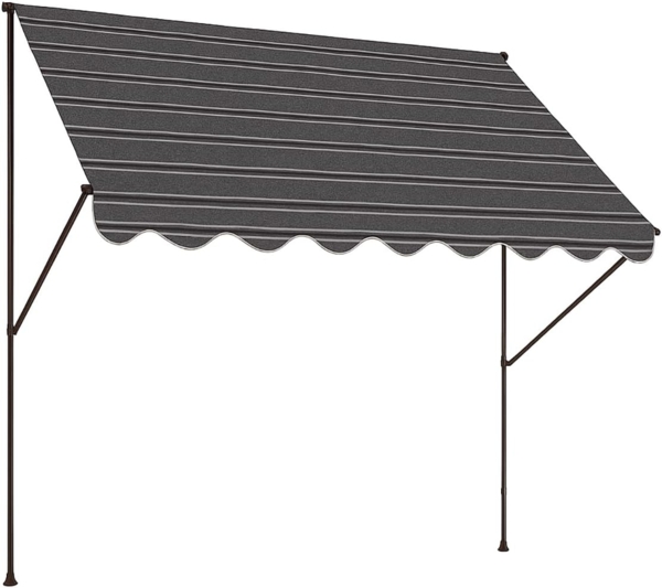 Angerer Exklusiv Klemmmarkise, anthrazit