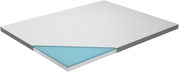 Genius Eazzzy Topper 160x200cm - Matratzenauflage Matratzenschoner für Matratze & Boxspringbett - Viskoelastische-r Matratzentopper Bettauflage für Allergiker aus Gelschaum