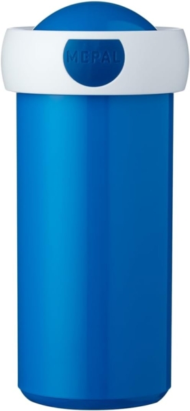 Mepal - Verschlussbecher Campus - Trinkbecher - Auslaufsicherer Wasserflasche für Kinder - Wiederverwendbarer Becher - BPA-frei & Spülmaschinenfest - 300 ml - Blau
