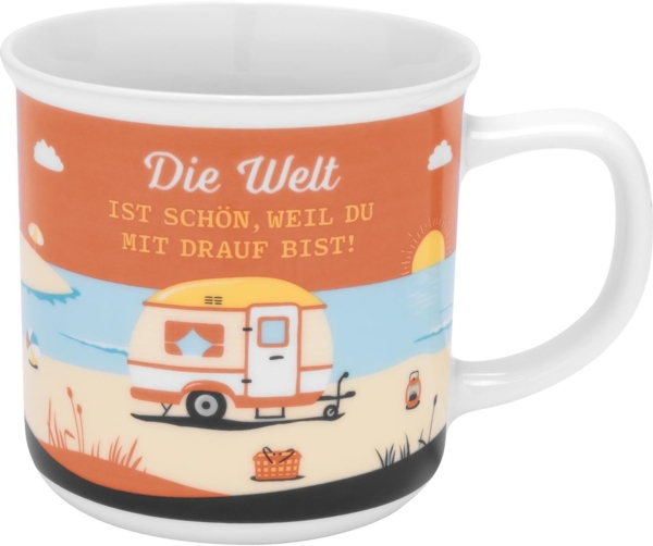 Tasse Kaffeetasse Kaffeebecher Teetasse Sheepworld 35cl Fernweh MEER 48822