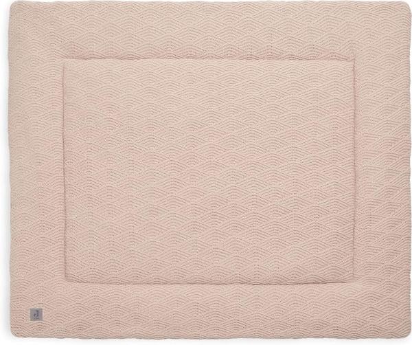 Jollein River Knit Laufstallteppich Pale Pink 80 x