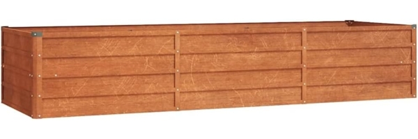 vidaXL Hochbeet Rostig 240x80x45 cm Cortenstahl 151960