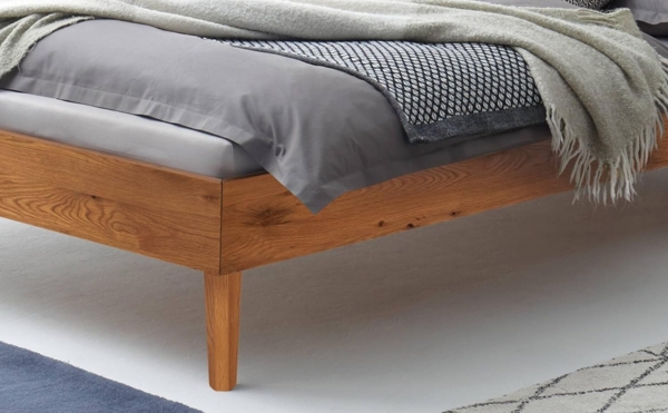 Hasena Trento Caprile Massivholzbett 90x200 Wildeiche natur, geölt 20 Bild 5