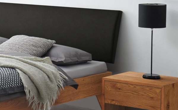 Hasena Trento Caprile Massivholzbett 90x200 Wildeiche natur, geölt 20 Bild 4