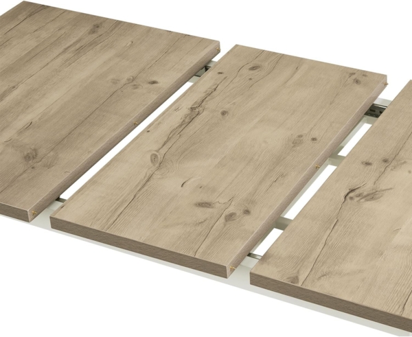 B&D home Esstisch Ausziehtisch LEVIN, Kufengestell, ausziehbar, 120-160cm, 4-6 Personen Bild 7