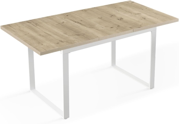 B&D home Esstisch Ausziehtisch LEVIN, Kufengestell, ausziehbar, 120-160cm, 4-6 Personen Bild 6
