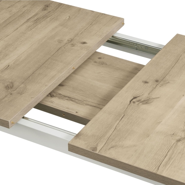 B&D home Esstisch Ausziehtisch LEVIN, Kufengestell, ausziehbar, 120-160cm, 4-6 Personen Bild 8