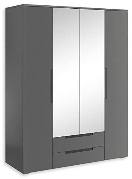 'Spice' Drehtürenschrank, graphit, 160 cm