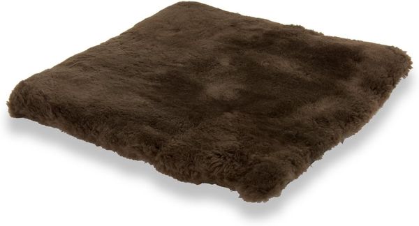 Reissner Lammfelle Sitzkissen Echtes Merino Lammfell mit Schaumstoffeinlage