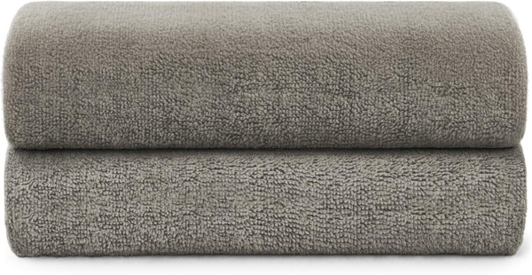 Blumtal Badetücher Premium weiche Frottier 2er Set mit Aufhängschlaufen, Frottee (2-St), Baumwolle Oeko-TEX Zertifiziert, saugstark