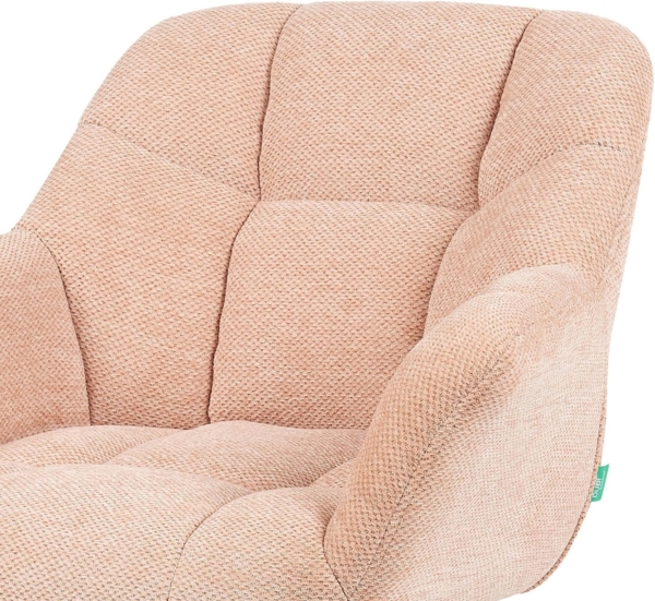 DUBI Möbel Polsterstuhl Mika-Nele 2er-Set, Eiche geölt, 360° drehbar im 2er-Set Bild 7