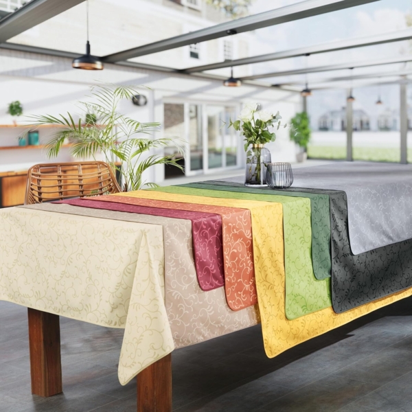 Erwin Müller Tischdecke Tischdecke "Essen", abwaschbar Ranke Bild 4