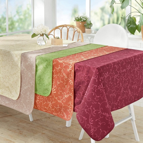 Erwin Müller Tischdecke Tischdecke "Essen", abwaschbar Ranke Bild 3