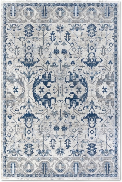 Villeroy & Boch Teppich Emmanuel, rechteckig, Höhe: 11 mm, Läufer, Orient, Wohnzimmer, Schlafzimmer, Klassisch, Kurzflor, Weich Bild 2