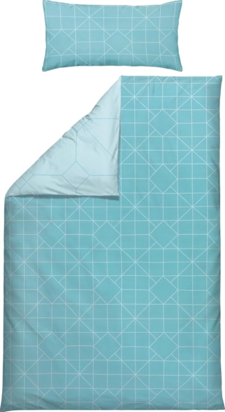 Erwin Müller Bettwäsche Wendebettwäsche, Mako-Satin, Grafik