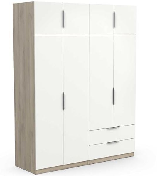 Demeyere GROUP Drehtürenschrank Ghost Breite ca. 157cm,Höhe ca. 200cm,viel Stauraum,mit Innenaustattung