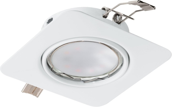 Eglo 94262 GU10 LED Einbauleuchte PENETO weiß max. 1X5W schwenkbar