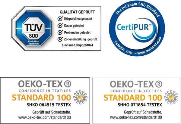 Genius Eazzzy Matratze »Deluxe«, 100 x 200 x 20 cm Bild 5