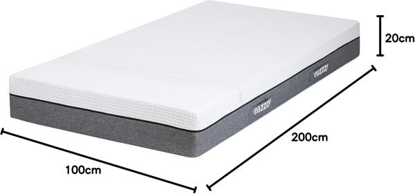 Genius Eazzzy Matratze »Deluxe«, 100 x 200 x 20 cm Bild 3