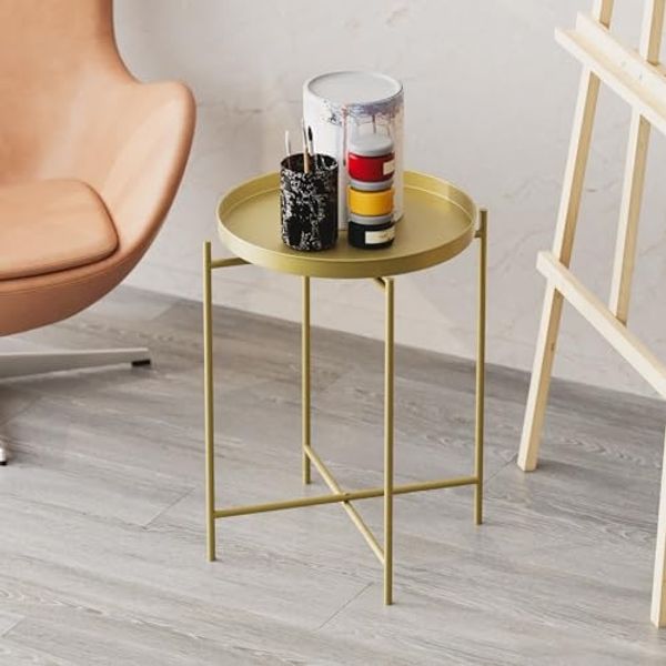 Couchtisch, 'SHB-007', 56 x 46 x 46, Gold