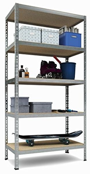 TKT Schwerlastregal Ordnerregal Steckregal Regal Aktenregal 180x92x46 cm 175 kg
