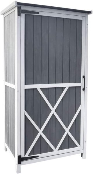 HOME DELUXE Gartenschrank aus Holz YANA - L