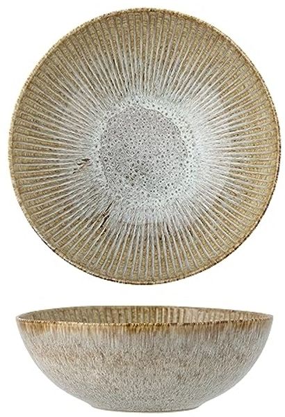 CREATIVE COLLECTION Fleur Schale Natur Steingut