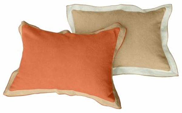 Mirabeau Kissenhülle Kissenhülle 2er Set Florcelles beige/terrakotta