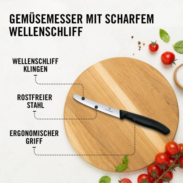 Victorinox SwissClassic 6. 7833 - Schälmesser - Edelstahl Bild 4