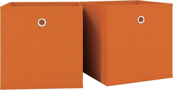 VCM 2er-Set 'Boxas' Faltbox, 28 x 27 x 27 cm, orange