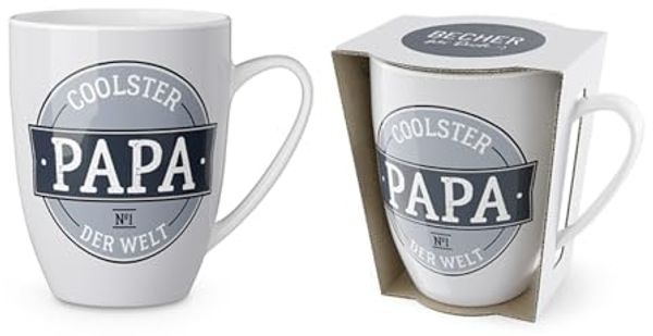 Kaffeetasse Tee Kaffee Tasse Becher 0,25l Geschenk la vida Coolster Papa 9507561
