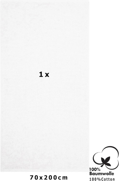 Betz Saunatuch Saunatuch groß XXL Berlin Größe 70 x 200 cm 100% Baumwolle, 100% Baumwolle Bild 2