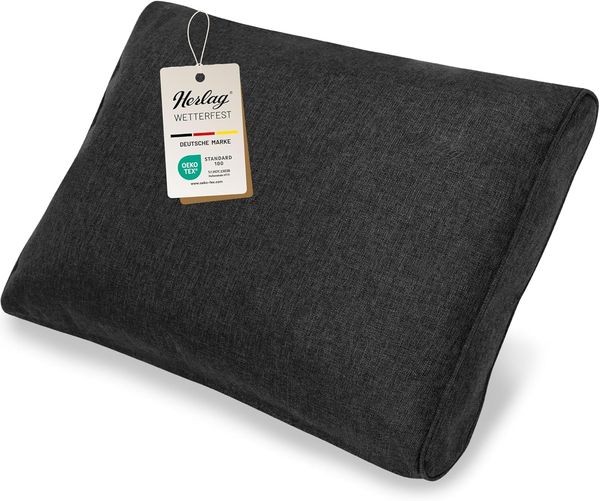 Herlag Stuhlkissen Sunny, Outdoor Loungekissen Gartenlounge Rattanmöbel Wetterfest