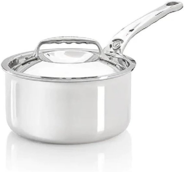 De Buyer Affinity Kasserolle Edelstahl mit Deckel 20 cm