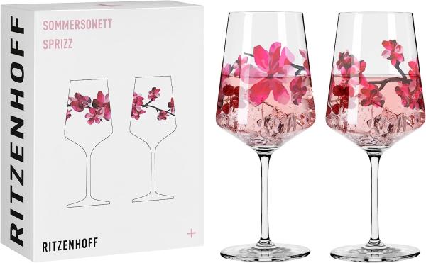 Ritzenhoff 3461006 Aperitifglas-Set #11, #12 SOMMERSONETT Ana Vasconcelos 2023