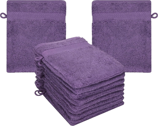 Betz Waschhandschuh 10-tlg. PREMIUM Größe 16 cmx21 cm, Baumwolle (Set, 10-St), 100% baumwolle Bild 1