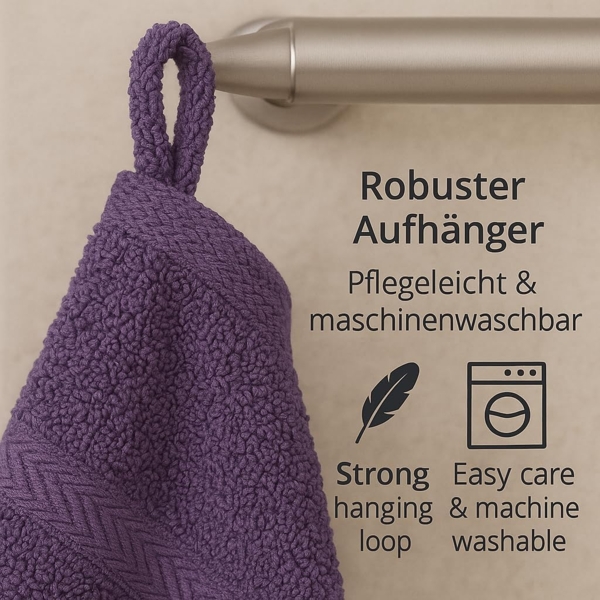 Betz Waschhandschuh 10-tlg. PREMIUM Größe 16 cmx21 cm, Baumwolle (Set, 10-St), 100% baumwolle Bild 4