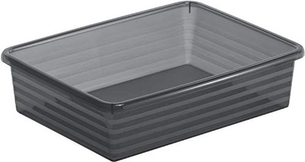 Rotho Formatkörbchen Linus A5 anthrazit 25,5 x 19,5 x 6 cm