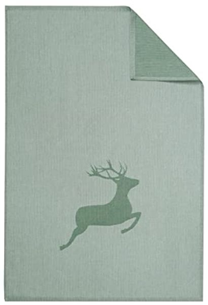 framsohn frottier Geschirrtuch 'Hirsch Motiv' 50x75 cm