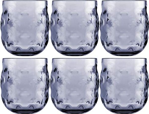 Wasserglas Set 6 Stück, unzerbrechlich - Harmony Moon Blue -