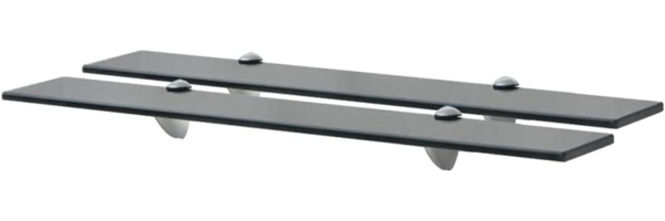 vidaXL Schwebende Regale 2 Stk. Glas 70x10 cm 8 mm [3051506]