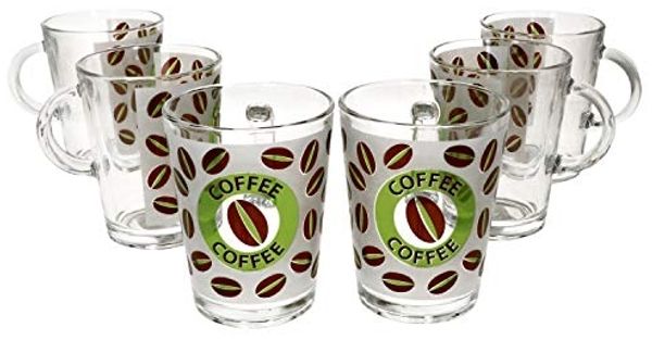 Ritzenhoff & Breker Becher 6er Set Kaffeebecher 380ml Cremona Grün 10,5 cm - Ritzenhoff 0806175, Glas