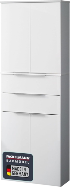 Fackelmann KARA Hochschrank 61 cm, Weiß