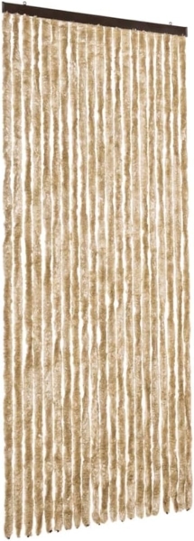 vidaXL Insektenschutz-Vorhang Beige 90x220 cm Chenille 284283