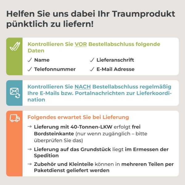 Alpholz Gartenhaus CLOCKHOUSE® 28 Gartenhaus aus Holz Holzhaus mit 28 mm Wandstärke Blockbohlenhaus mit Montagematerial Bild 4
