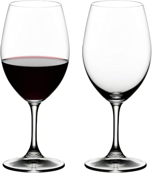 Riedel Ouverture Rotwein, Rotweinglas, Weinglas, hochwertiges Glas, 350 ml, 2er Set, 6408/00