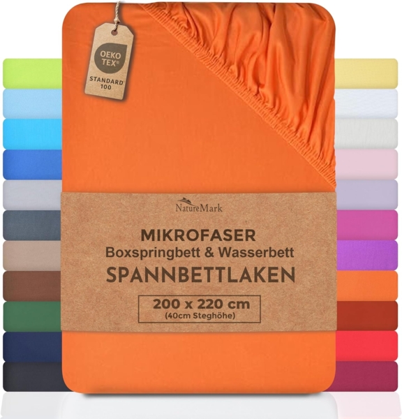 NatureMark Waschhandschuh 10er-Set Frottier Waschhandschuhe, 100% Baumwolle (10-St), Premium Frottier Waschhandschuhe, 15x21cm, Terrakotta