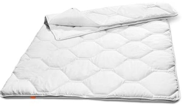 sleepling Baumwollbettdecke Komfort 300, Bezug: 100 % Baumwolle, in 135x200 cm, 155x220 cm und Weitere, Allergiker geeignet, Made in EU