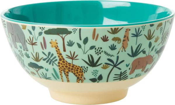 Rice Cars Print Melamin Bowl Medium